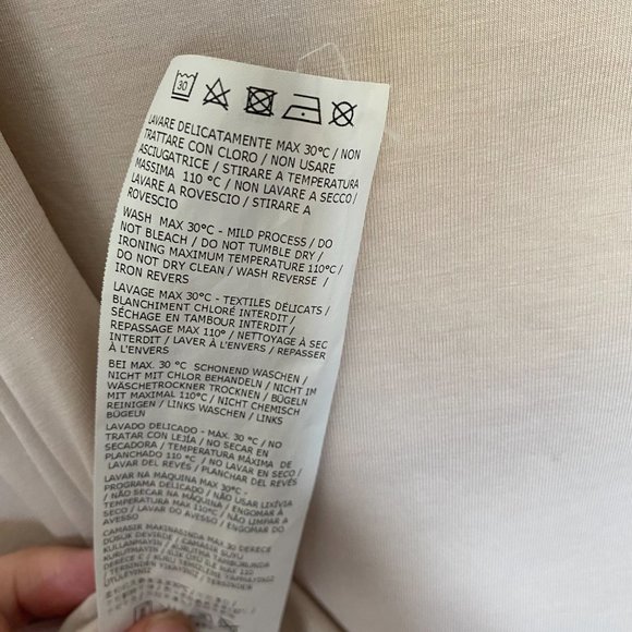 Weekend Max Mara Sleeveless Cowl Neck Top - Light Beige - Picture 6 of 6